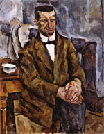 Portrait of the Sculptor P. Bromirsky. 1919