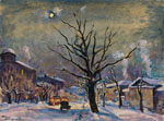 Landscape with a Moon. Bolshaya Sadovaya Street. 1931